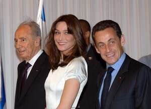 נשיא צרפת ורעייתו בבית הנשיא נשיא צרפת ורעייתו בבית הנשיא