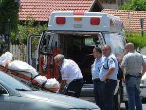 זירת הרצח בקרית שמונה. זירת הרצח בקרית שמונה.