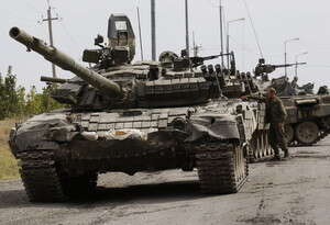 טנקים רוסיים בגיאורגיה. טנקים רוסיים בגיאורגיה.