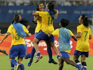 נבחרת ברזיל רוקדת בדרך אל הגמר. נבחרת ברזיל רוקדת בדרך אל הגמר.