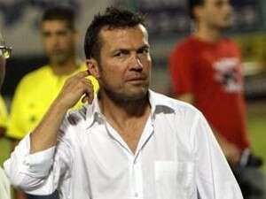 מאוכזב משחקניו. לותאר מתיאוס. מאוכזב משחקניו. לותאר מתיאוס.