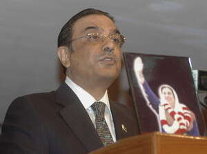 נשיא פקיסטן, אסיף עלי זרדרי. נשיא פקיסטן, אסיף עלי זרדרי.