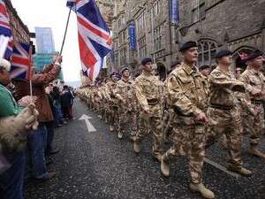 מצעד הצבא הבריטי בבלפסט מצעד הצבא הבריטי בבלפסט