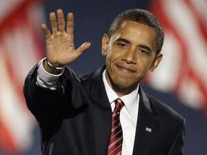 ברק אובמה לאחר ניצחונו ברק אובמה לאחר ניצחונו