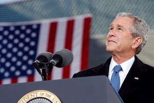 נשיא ארה''ב ג'ורג' בוש. נשיא ארה''ב ג'ורג' בוש.