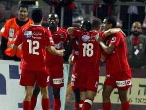 שחקני סכנין חוגגים, הערב. שחקני סכנין חוגגים, הערב.