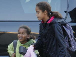 מאליה וסשה אובמה. מאליה וסשה אובמה.