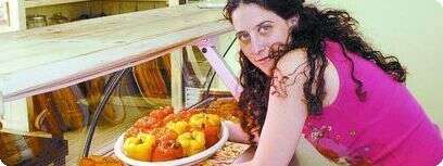 מיה מהמטבח של מיה.
צילום: אייל פישר