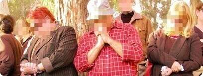 הלוויתה של א' בקיבוץ עין-דור. צילום:
מקס ילינסון