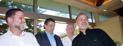 מוטי שקלאר, מוזי ורטהיים, אורי שנער, חיים סבן
צילום: אנצו גוש