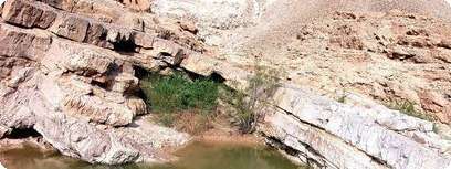 בור המים בנחל זוהר.
צילום: דוד דייגי