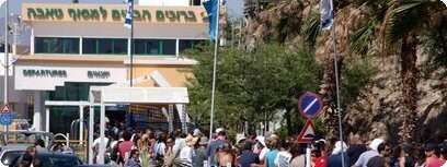 מסוף טאבה בחג שבועות. צילום:
יהודה בן-יתח