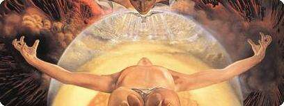 the-ascension-of-christ-1958. ציור של סלוואדור דאלי