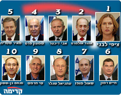 תמונות מתוך האתר הרשמי של מפלגת קדימה תמונות מתוך האתר הרשמי של מפלגת קדימה