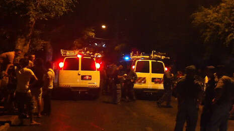 חסימות הכבישים בתום העצרת. צילום: ערן אבירם חסימות הכבישים בתום העצרת. צילום: ערן אבירם