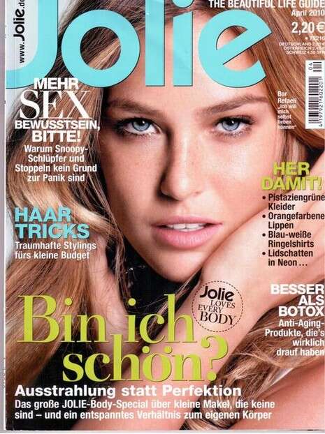 שער מגזין JOLIE שער מגזין JOLIE