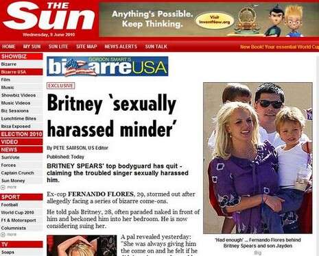 צילום מסך מתוך : thesun.co.uk צילום מסך מתוך : thesun.co.uk
