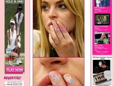צילום מסך : perezhilton.com צילום מסך : perezhilton.com