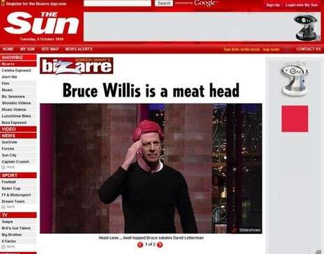 צילום מסך: thesun.co.uk צילום מסך: thesun.co.uk