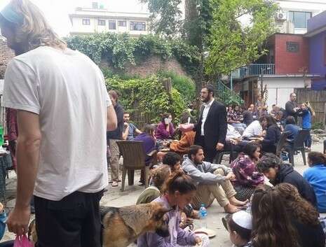 צילום: מתוך עמוד הפייסבוק של בית חב''ד צילום: מתוך עמוד הפייסבוק של בית חב''ד