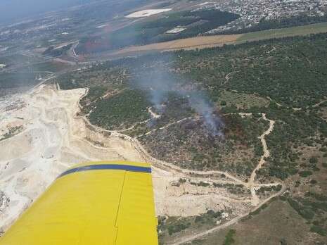 צילום: טייסת כיבוי אש צילום: טייסת כיבוי אש