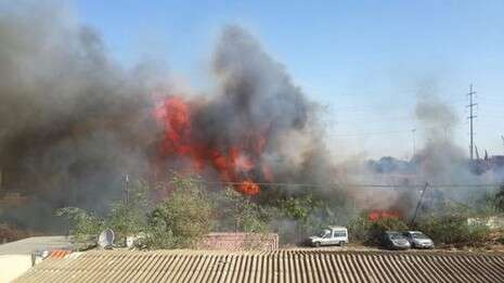 צילום: דוברות כבאות מחוז חוף צילום: דוברות כבאות מחוז חוף