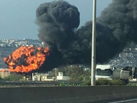 צילום: כבאות והצלה מחוז חוף צילום: כבאות והצלה מחוז חוף