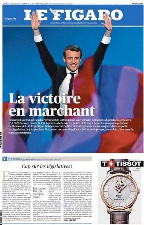 צילום: שער העיתון LE FIGARO צילום: שער העיתון LE FIGARO