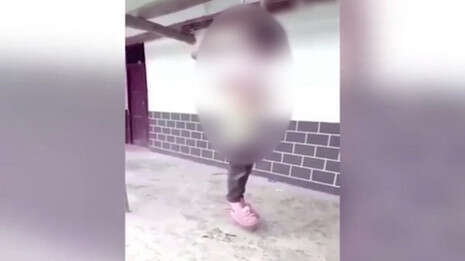 צילום: מתוך הסרטון של האב צילום: מתוך הסרטון של האב