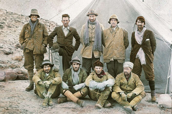 : J. B. Noel, Royal Geographic Society, with IBG
