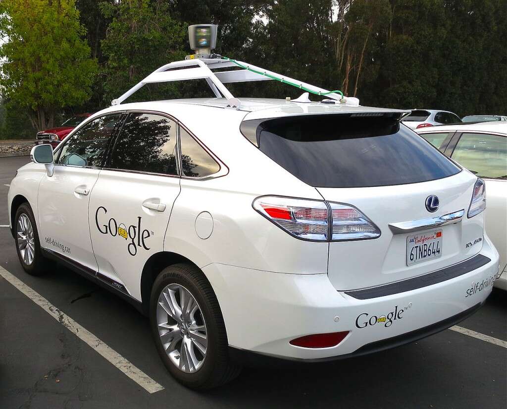 Google's Lexus RX 450h Self-Driving Car