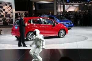 With Jeff Conrad at the New York International Auto Show