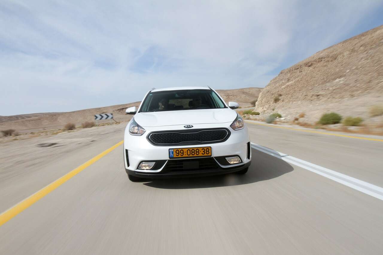 kia niro press driving event