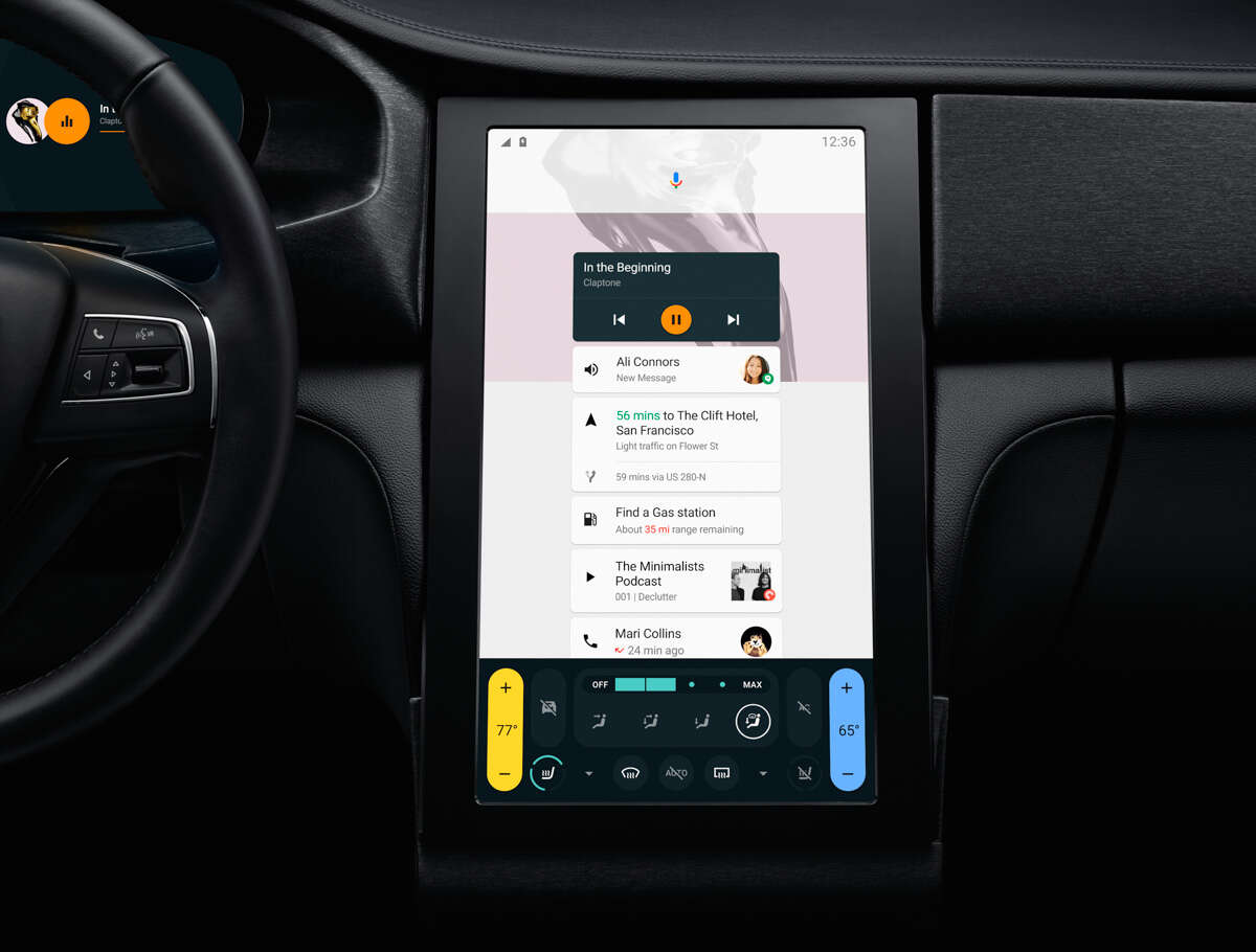 אנדרואיד במכונית שלך