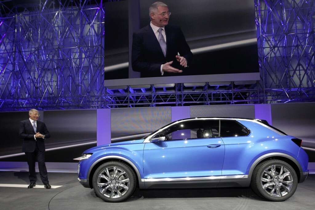 Volkswagen Konzernabend Future Tracks am 03032014 Automobilsalon Genf