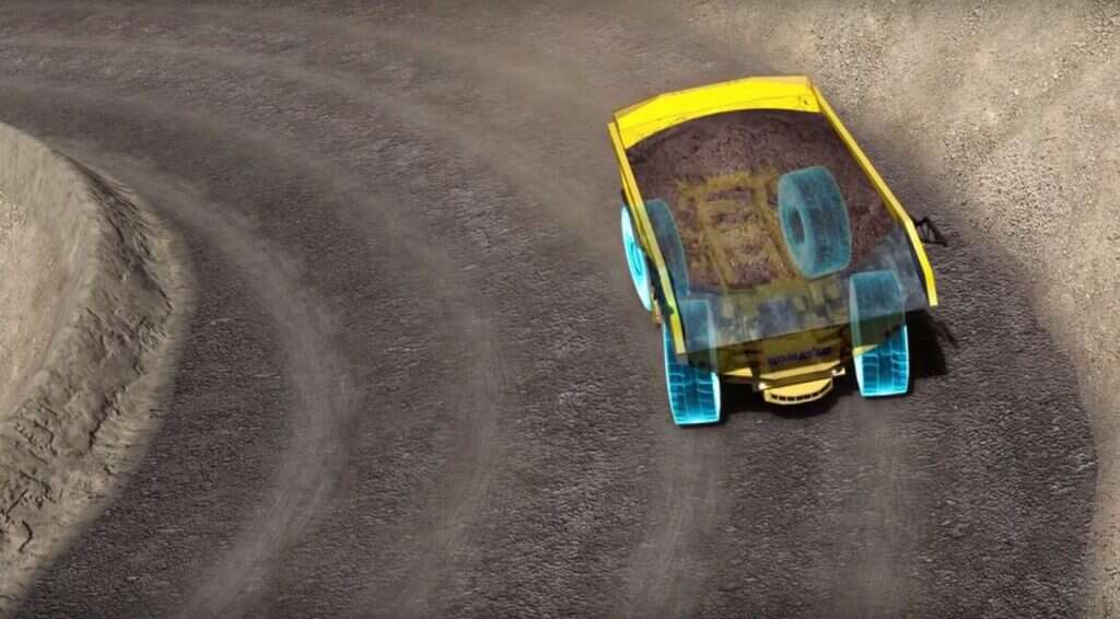 קומאצו משאית אוטונומית 008