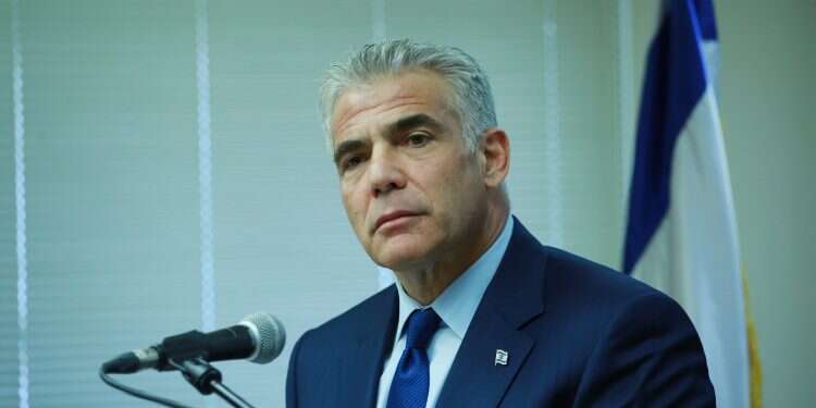 יאיר לפיד. צילום: מרים צחי צילום: מרים צחי