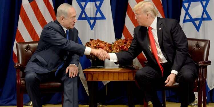 בנימין נתניהו ודונלד טראמפ. צילום: אבי אוחיון לע צילום: אבי אוחיון לע"מ