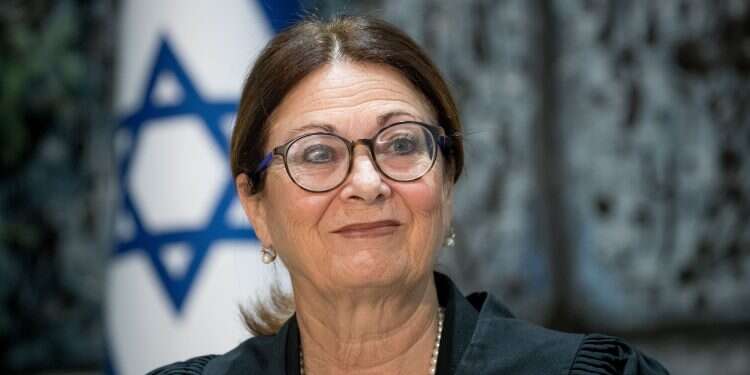 השופטת אסתר חיות. צילום: יונתן זינדלפלאש90 צילום: יונתן זינדל\פלאש90