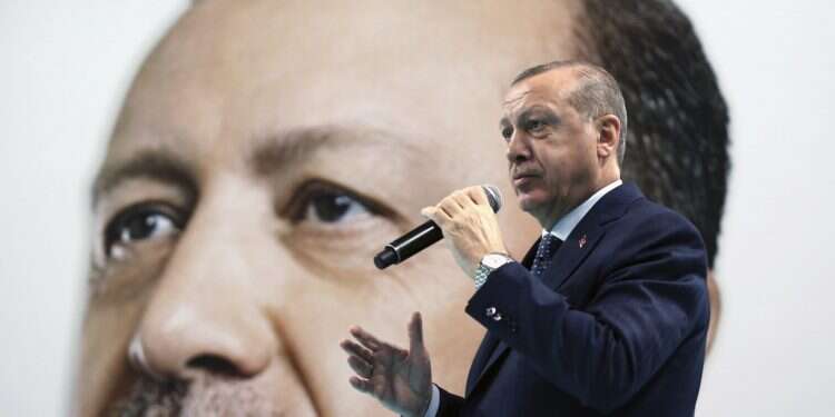 נשיא טורקיה ארדואן. צילום: AP נשיא טורקיה ארדואן. צילום: AP