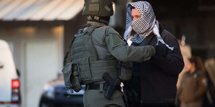 יחידת המסתערבים של מג יחידת המסתערבים של מג"ב. צילום: יונתן זינדל, פלאש90