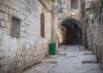 הרובע הארמני בירושלים. צילום: יונתן זינדל\ פלאש90