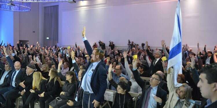 הצבעת מרכז הליכוד. צילום: יוסי זליגר צילום: יוסי זליגר