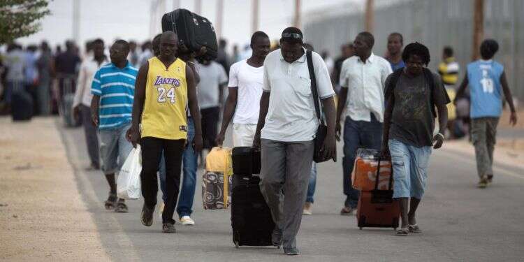 מסתננים. צילום: AFP צילום: AFP
