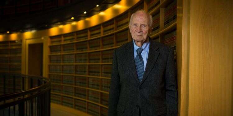 נשיא העליון לשעבר מאיר שמגר. צילום: אריק סולטן צילום: אריק סולטן