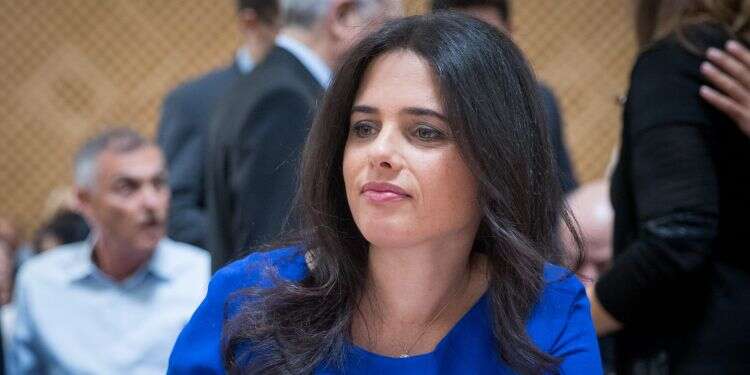 שרת המשפטים איילת שקד. צילום: יונתן זינדלפלאש90 צילום: יונתן זינדל\פלאש90