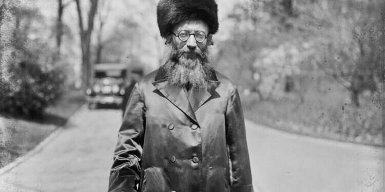 הרב אברהם יצחק הכהן קוק. צילום: ספריית הקונגרס האמריקאי צילום: ספריית הקונגרס האמריקאי