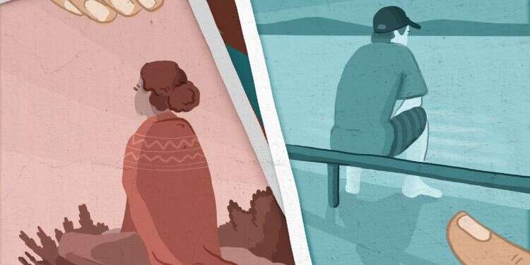 אחד ועוד אחת. איור: נעמה להב איור: נעמה להב