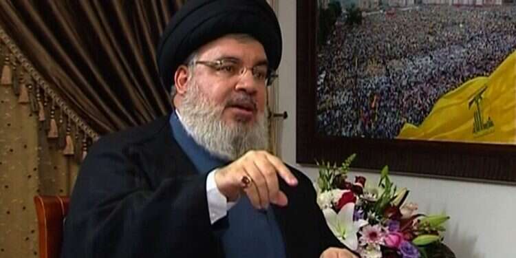 חסן נסראללה. צילום: AFP צילום: AFP