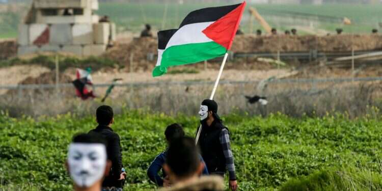 הפגנות בגבול רצועת עזה. צילום: AFP צילום: AFP